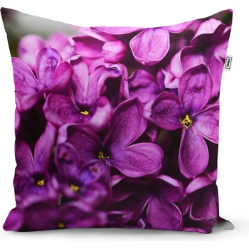 Sablio vankúš Fialové květy 50x50