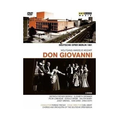 Wolfgang Amadeus Mozart Don Giovanni DVD – Zboží Mobilmania