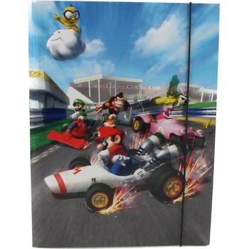 Jacob Папка с ластик Jacob - Super Mario, Mariocart, A4 (SU4282504)