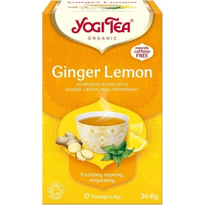 Yogi Tea čaj Zázvor Citrón 17 n.s.