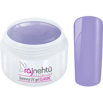 Ráj nehtů Barevný UV gel Classic Lovely Lavender 5 ml