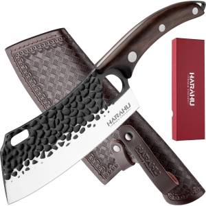 HARAHU Кухненски нож за рязане harahu ma-30241 - Кафяв kp30241