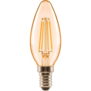 OSRAM LED крушка Osram - Classic Filament Gold, E14, B33, 2400K, 380 lm (4099854567902)