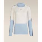 Icebreaker Дамско мериносово термобельо Icebreaker Women's Merino 200 Oasis+ L/S High Neck Merino base layer - Zincblu / Ecru Heather / Dawn (115-2823-0213)