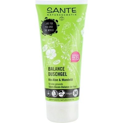 Sante sprchový gél Balance BIO aloe vera & mandľový olej 200 ml