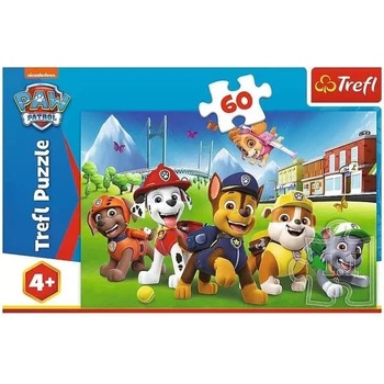 Trefl Трефл: Пес патрул - Кученцата в Адвенчър Бей - пъзел с 60 части (17375)