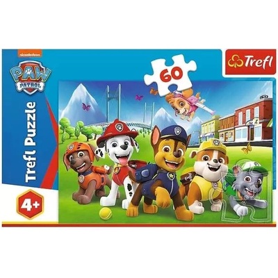 Trefl Трефл: Пес патрул - Кученцата в Адвенчър Бей - пъзел с 60 части (17375)