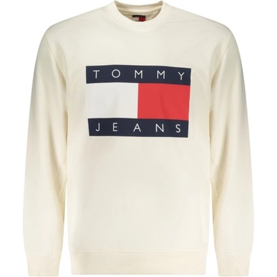 Tommy Hilfiger Мъжки суитшърт с цип tommy hilfiger, Размер l, Цвят Бяло (dm0dm22643_biybh)