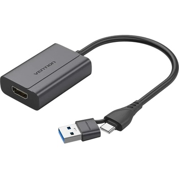 Vention адаптер USB-C/A > HDMI 1080p (ACYHB)