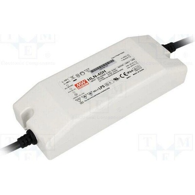 MEAN WELL HLN-40H-12B Napájecí zdroj: spínaný; LED; 40W; 12VDC; 3,33A; 90÷305VAC; IP64