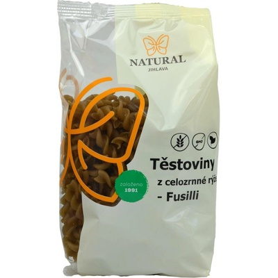 Natural z celozrnné rýže Fusilli 250 g