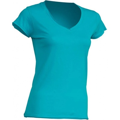 Dámské V-Neck Sicilia Tyrkysový surf