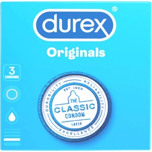 Durex Originals - презервативи - 3 броя - lovesexshop
