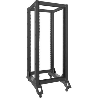 Lanberg Комуникационен шкаф Lanberg OR01-6827-B, 19", 27U, 600 x 800 x 1472, черен (OR01-6827-B)