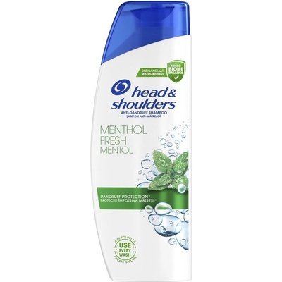 Head & Shoulders Шампоан против пърхот Menthol Fresh, 500 ml