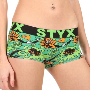 Styx Дамски бикини Styx art с крачол тропик Styx | Zelen Mnogotsveten | ЖЕНИ | XL