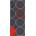 ABC Design vivace КИЛИМ opty grey orange 200x57cm (18374)