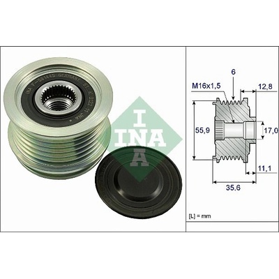 Předstihová spojka Schaeffler INA 535 0041 10 IN 535004110