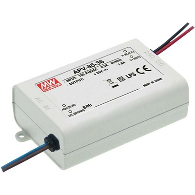 MEAN WELL APV-35-24 napájecí zdroj pro LED Energetická třída (EEK2021) G (A - G) konstantní napětí 36 W 0 - 1.5 A 24 V/D