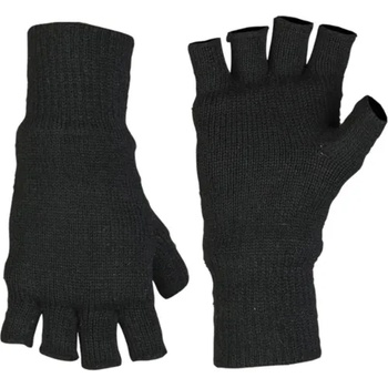 Mil-Tec Ръкавици Thinsulate плетени без пръсти черни (12540002)