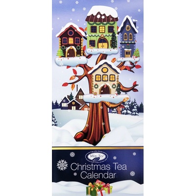 JAFTEA Christmas Tea Calendar 24 druhů čajů