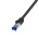 LogiLink Patch кабел Ultraflex, Cat. 6A, S/FTP, черен, 0, 5 м