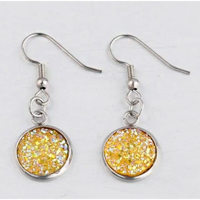 Glare Oceľové náušnice 441
