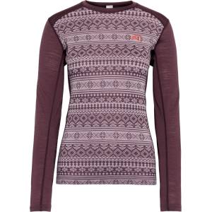 KARI TRAA MINA LS винен, розово XS (623687 COCOA Large)