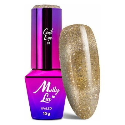 Molly Lac Cat Eye Foxy Eyes 555 Eyes Golden magnetický efekt kočičích očí 10 g