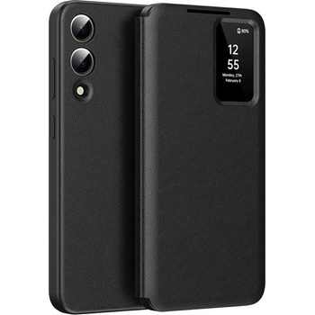 Samsung Galaxy S25 Edge View Window Кожен Калъф и Протектор