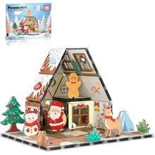 Picasso Tiles Magnetická stavebnica – Vianočný perníkový domček (46 ks)