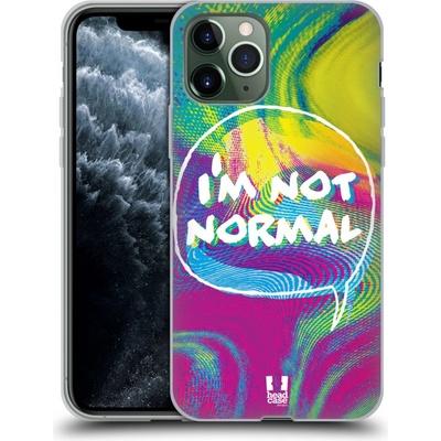 Pouzdro HEAD CASE Apple iPhone 11 Pro HOLOGRAF I'M NOT NORMAL