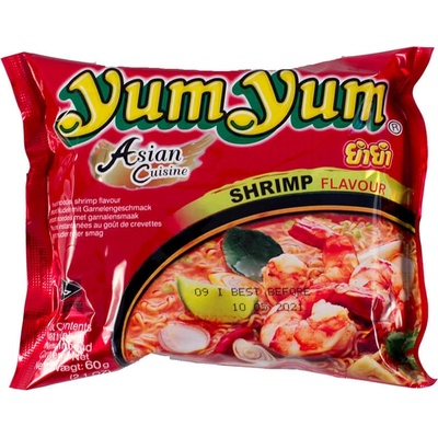 Yum Yum Instantná rezancová polievka s krevetami 30 x 60 g