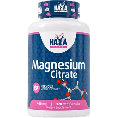 Haya Labs Magnesium Citrate 400 mg [120 капсули]