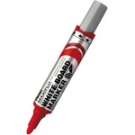 Pentel Маркер Pentel Maxiflo, червен, от 2 до 2.5 mm, за бяла дъска, презаредаем (OK10900104)