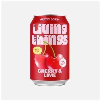 Living Things Třešeň & limetka 330 ml