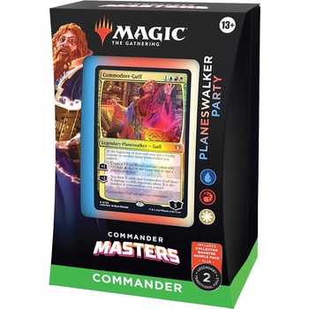 Wizards of the Coast Magic The Gathering: Commander Masters Deck - Planeswalker Party (BGMT0000758N)