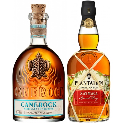Canerock + Plantation Xaymaca 43% 2 x 0,7 l (set)