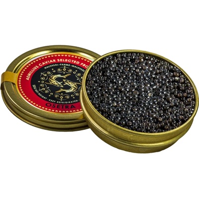 AEmillius Caviar Черен хайвер от сибирска есетра - Acipenser BAERII (50 гр. )