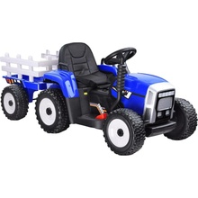 Joko elektrický traktor Cipísek s přívěsem modrá