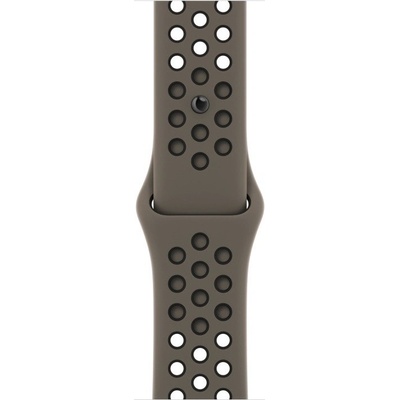 Apple Watch 45mm Olive Grey/Black Nike Sport Band MPH73ZM/A