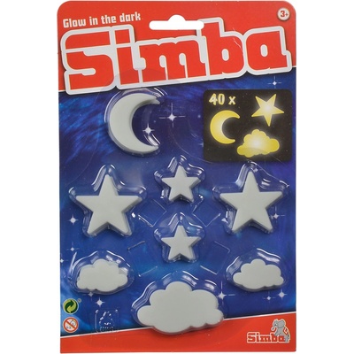 SIMBA Gid svietiace mráčky mesiac hviezdy 40 dielov
