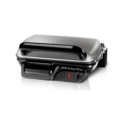Tefal Meat Grill Ultra Compact 600 Classic, stříbrná/černá