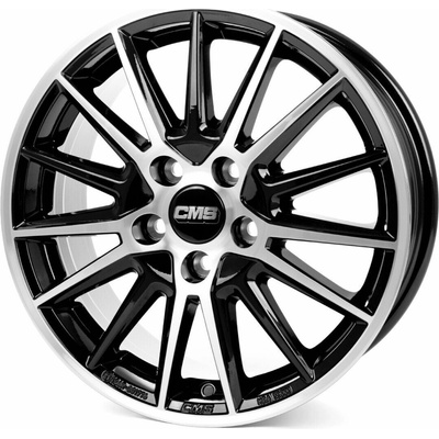 Cms C23 8x19 5x112 ET30 polished black gloss