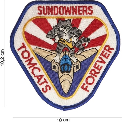 FOSTEX nášivka Tomcat forever sundowners #4060
