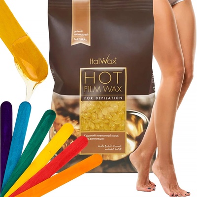 Italwax FilmWax depilační vosk samostržný voskové granule přírodní 1 kg