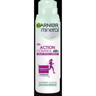 Garnier Mineral Action Control antiperspirant deodorant sprej pro ženy 150 ml