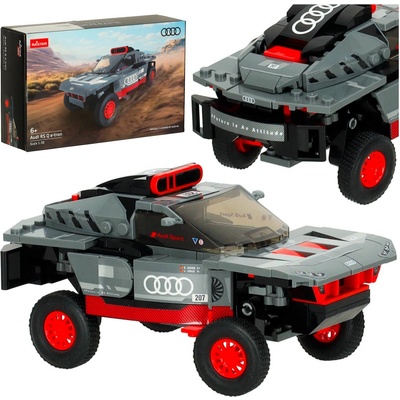 Rastar KIK Autíčko 10120 Audi RS Q e-tron v mierke 1:30 stavebnicové diely 376 ks