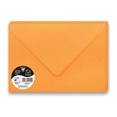 Obálka CF - 100x75 mm, oranžová 120g (20ks)