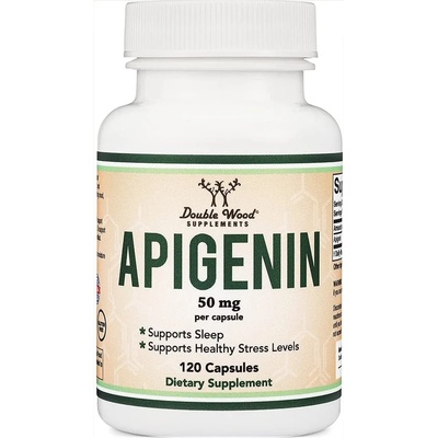 Double Wood Supplements Apigenin, 50 mg, 120 капсули, Double Wood